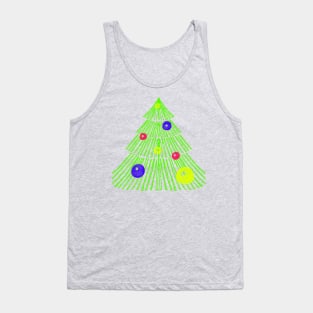 Christmas tree Tank Top